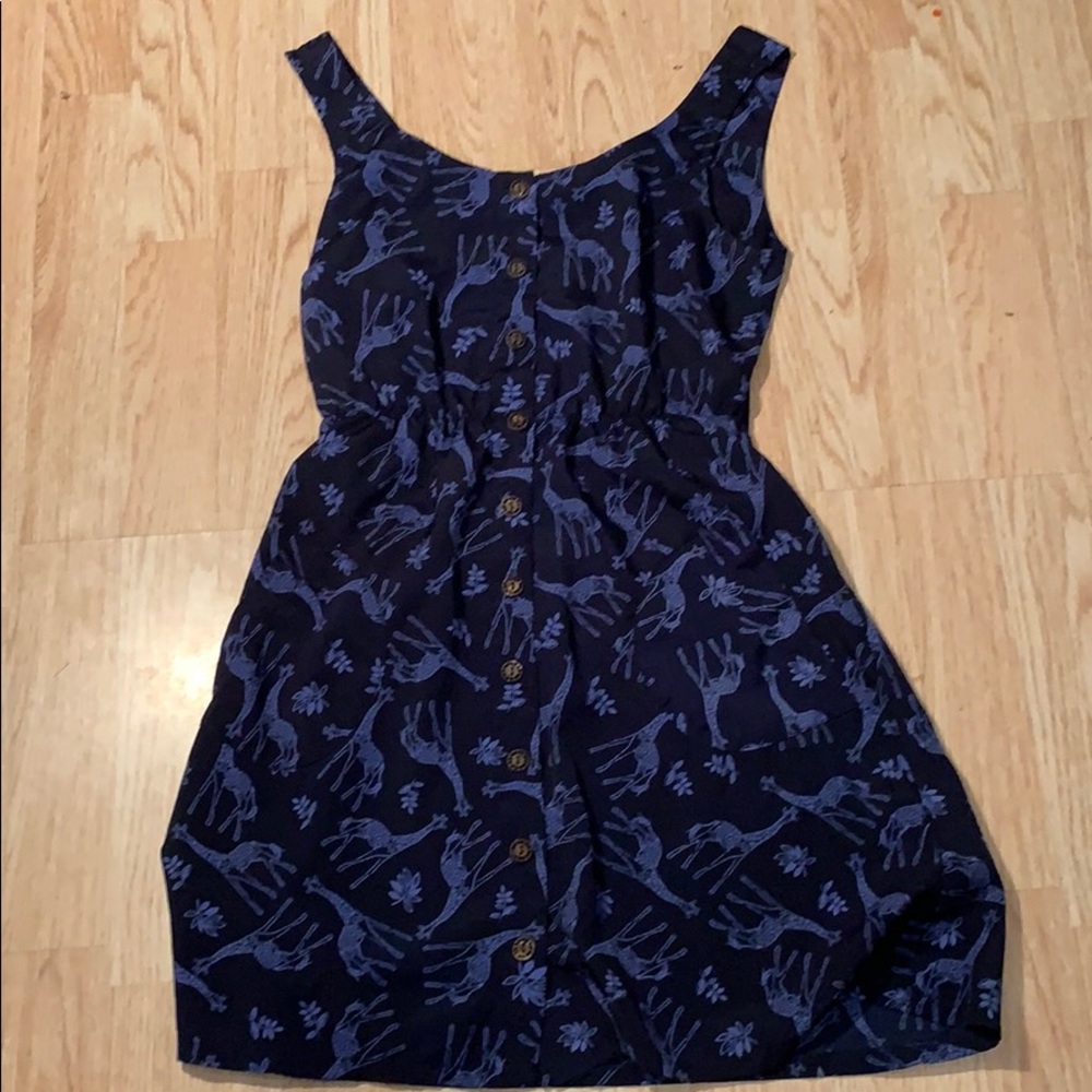 ⭐️ Hot Topic Giraffe Dress! Super Cute! Pockets!